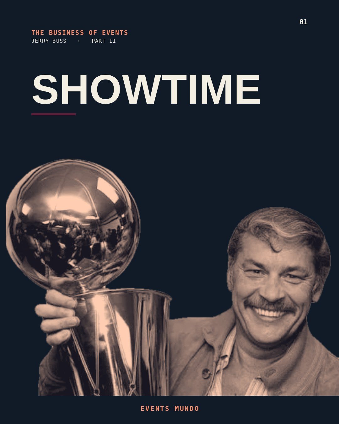 BUSINESS — Showtime, Jerry Buss Part II