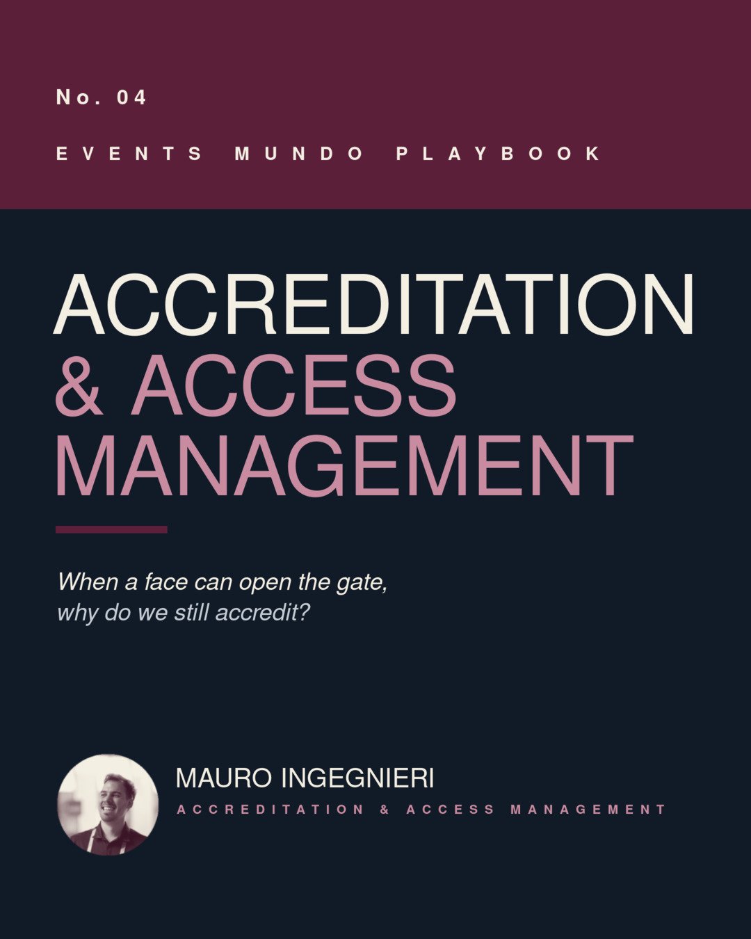 Event Playbook edition cover